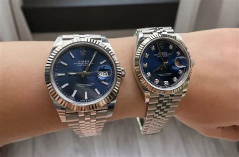 rolex dayjust size|Rolex size chart.